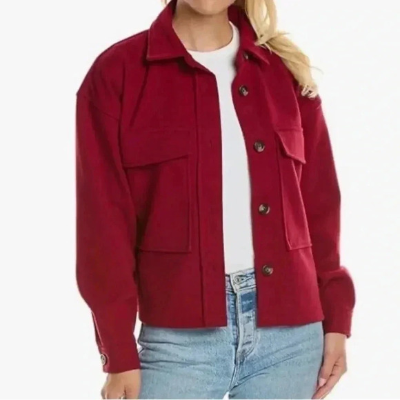Beach Lunch Lounge Cropped Jacket NWT - Picture 1 of 10